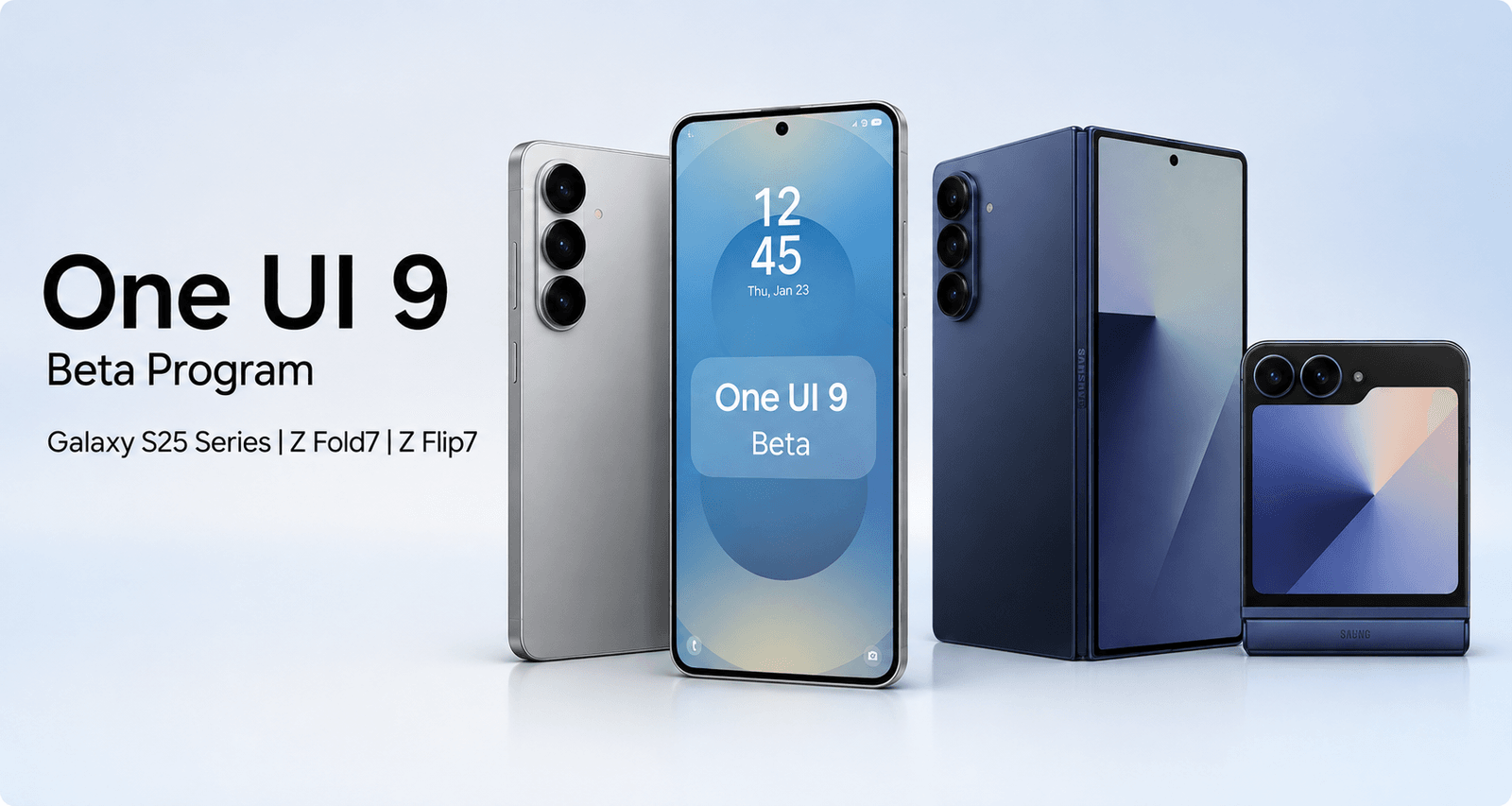Samsung One UI 9 Beta Program Expands to Galaxy S25, Z Fold7 and Z Flip7